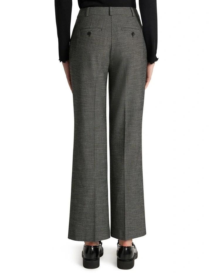Sydney Wide Leg Pant in Black/White image 5