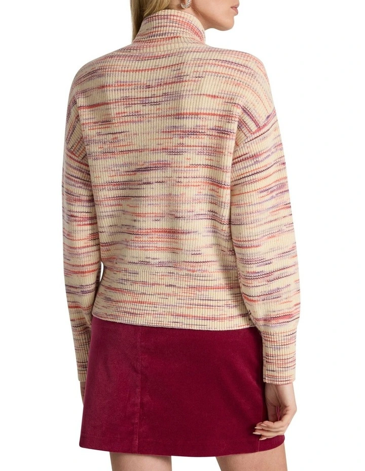 It Takes Two Knit in Cream Multi image 4