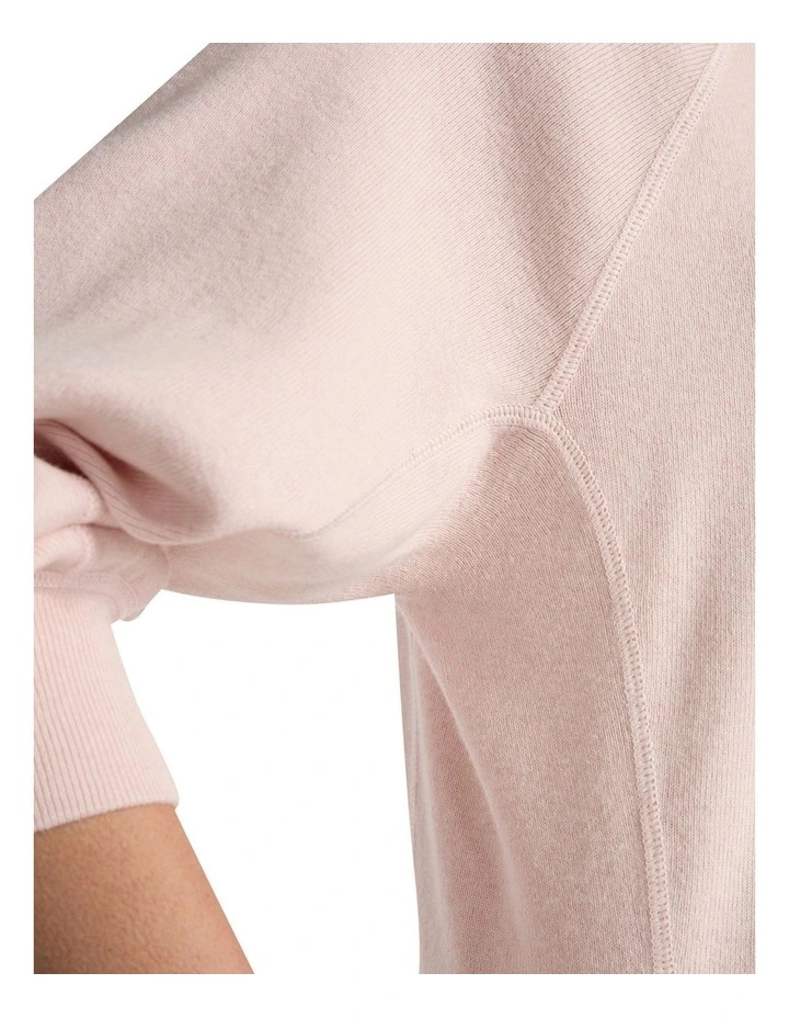 Sammie Cotton Cashmere Knit in Pink Orchid image 3