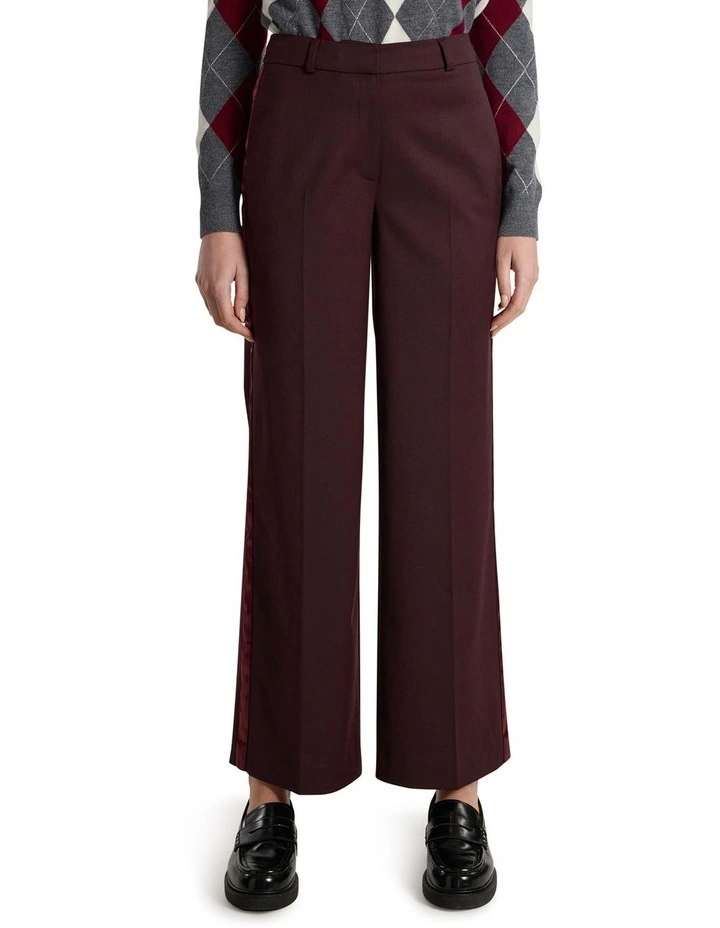 Sakura Wide Leg Pant in Ruby Port image 2