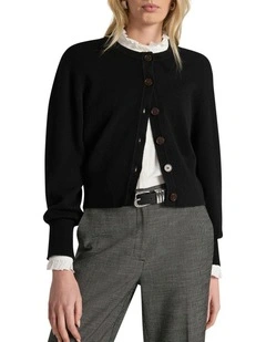 Vacation Cardigan in Black