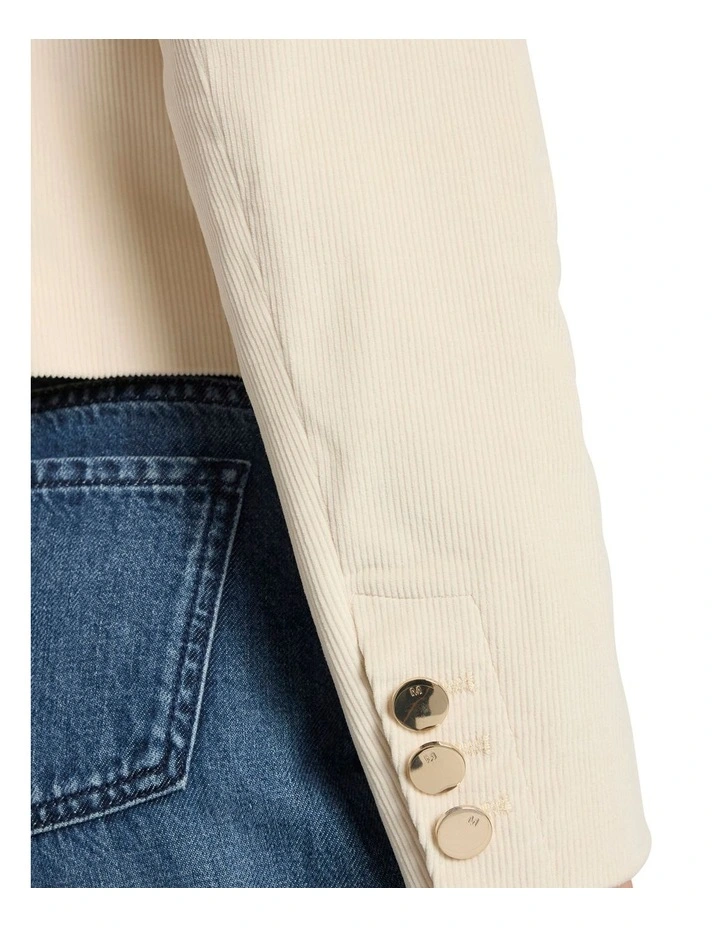 Calen Cord Jacket in Canvas image 4