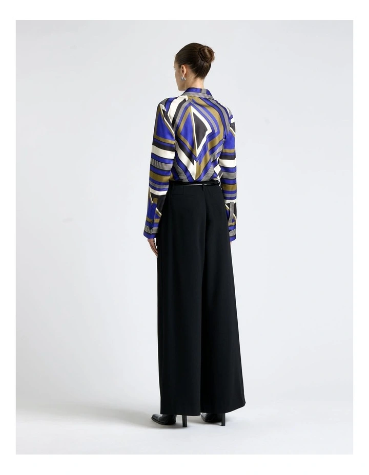Cobalt Tile Shirt in Blue image 2