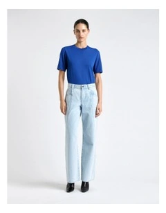Cobalt Knitted Tee
