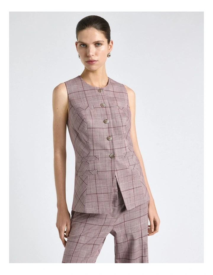 Prince of Wales Check Waistcoat image 3