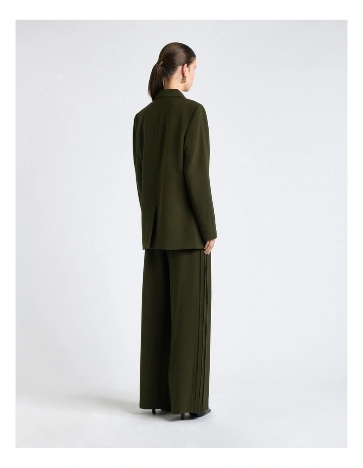 Viscose Twill Pin Tuck Blazer image 2