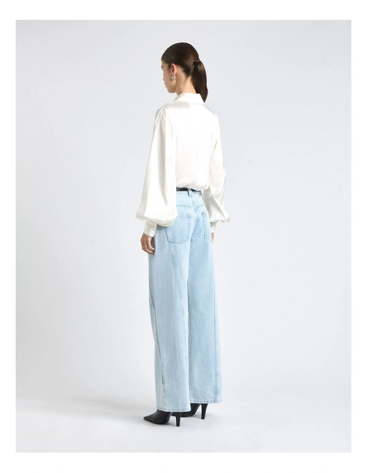 Satin Long Sleeve Shirt image 2