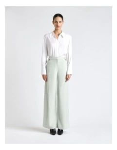 Moonlight Viscose Blend Wide Leg Pant