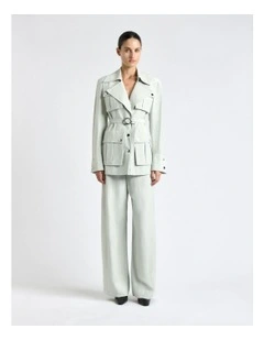 Moonlight Viscose Blend Utility Jacket