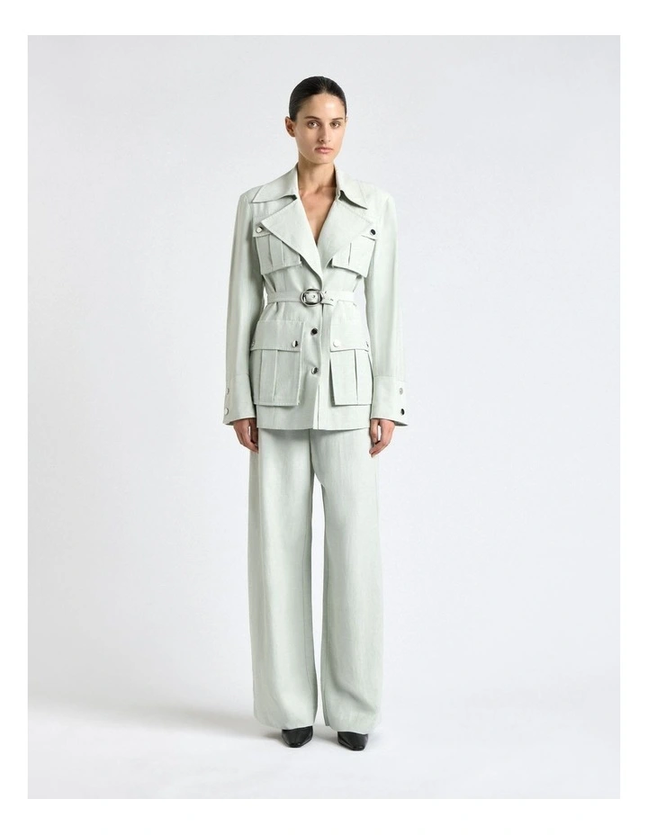 Moonlight Viscose Blend Utility Jacket image 1