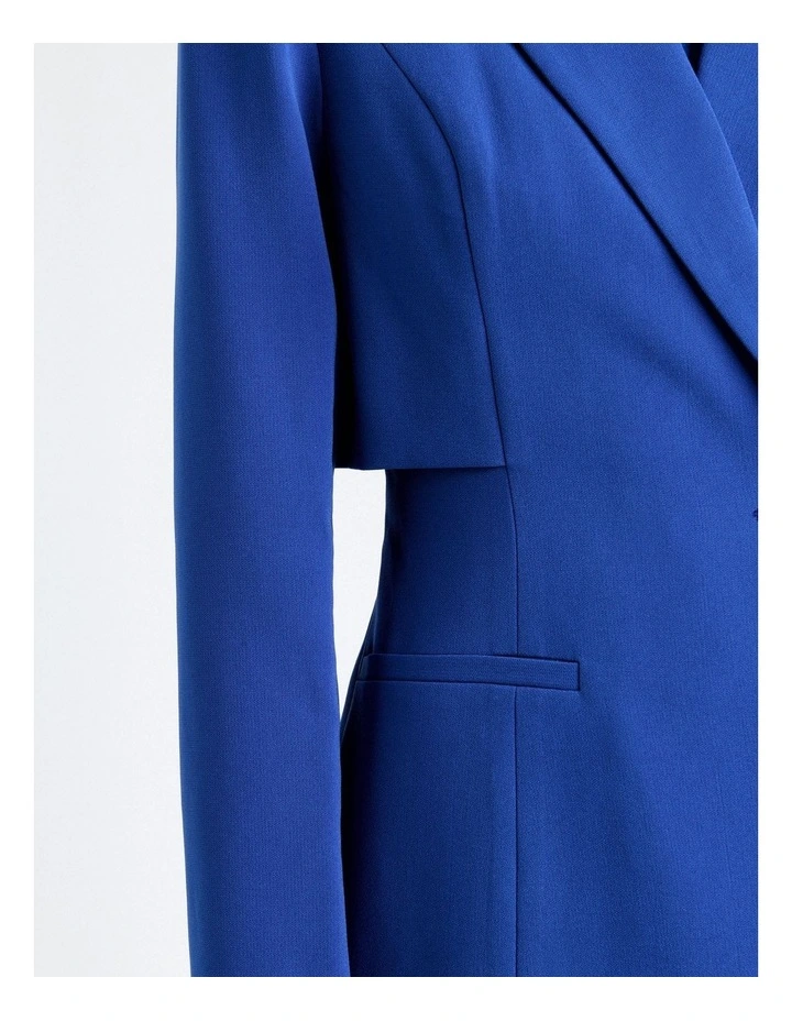 Cobalt Side Storm Flap Detail Blazer image 4