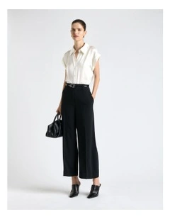 Satin Tilt Sleeve Blouse