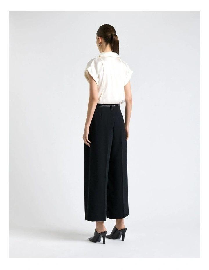 Satin Tilt Sleeve Blouse image 2
