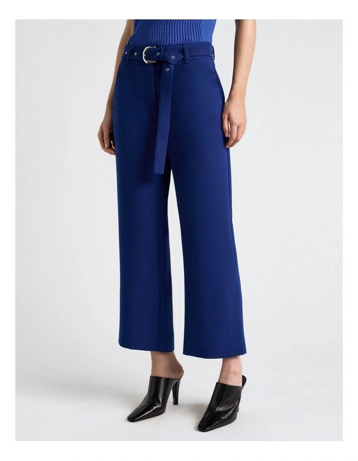 Recycled Double Weave Cropped Pant image 1