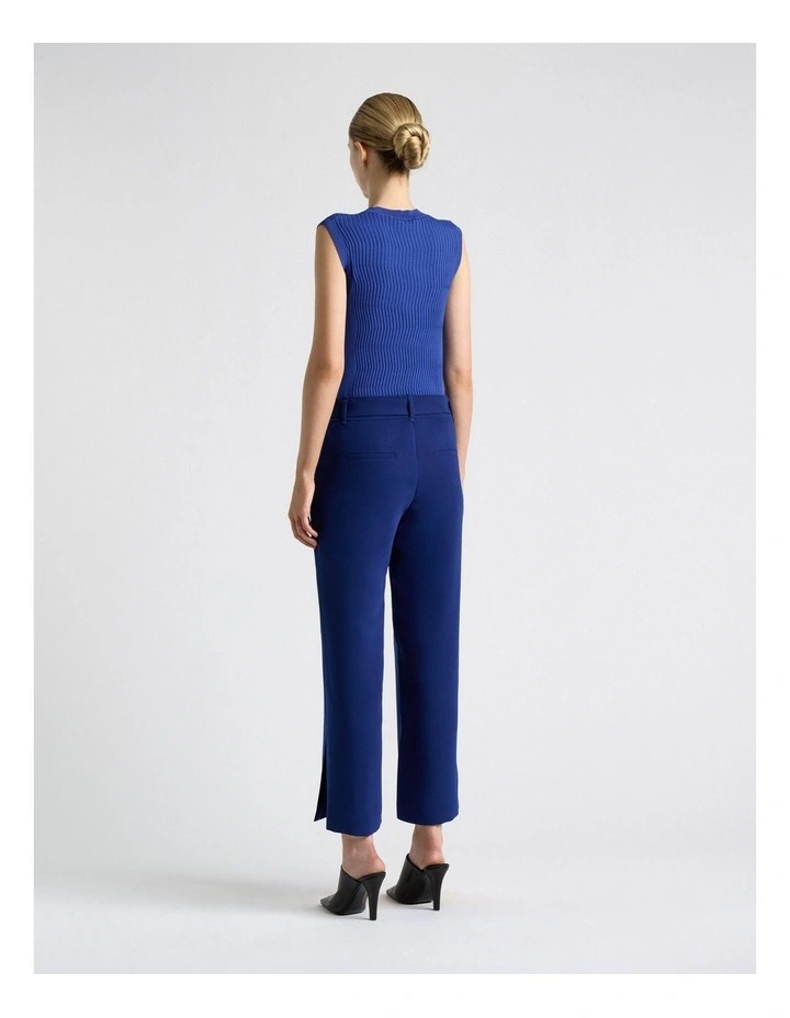 Recycled Double Weave Cropped Pant image 2