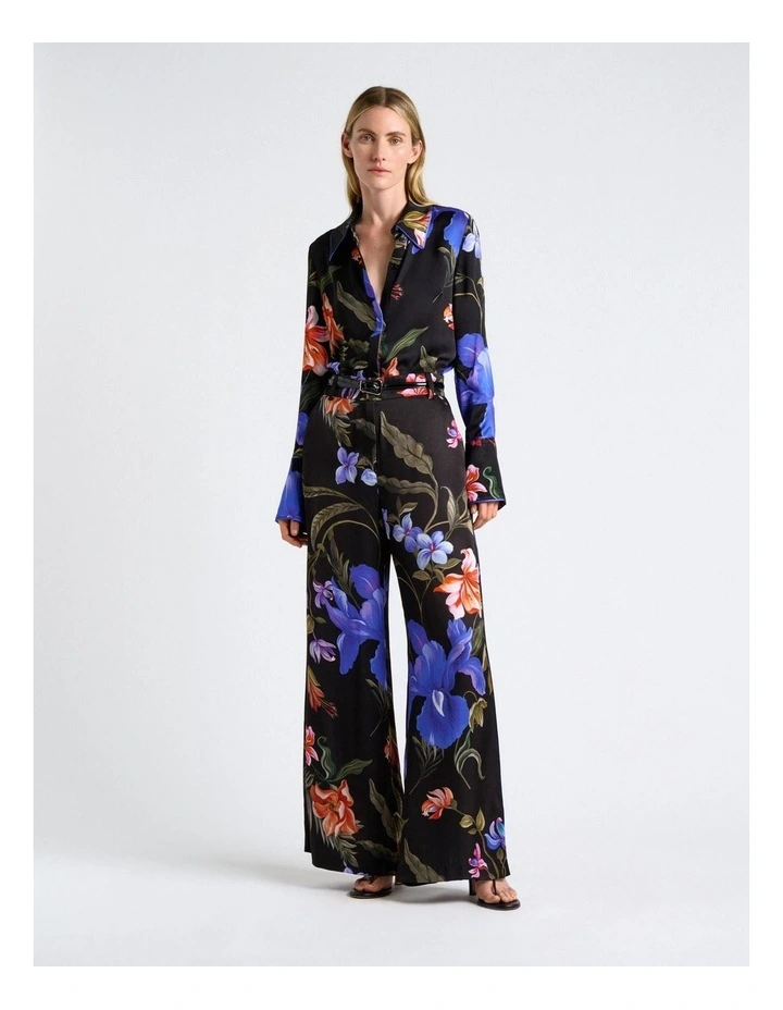 Midnight Tropical Piped Shirt image 5