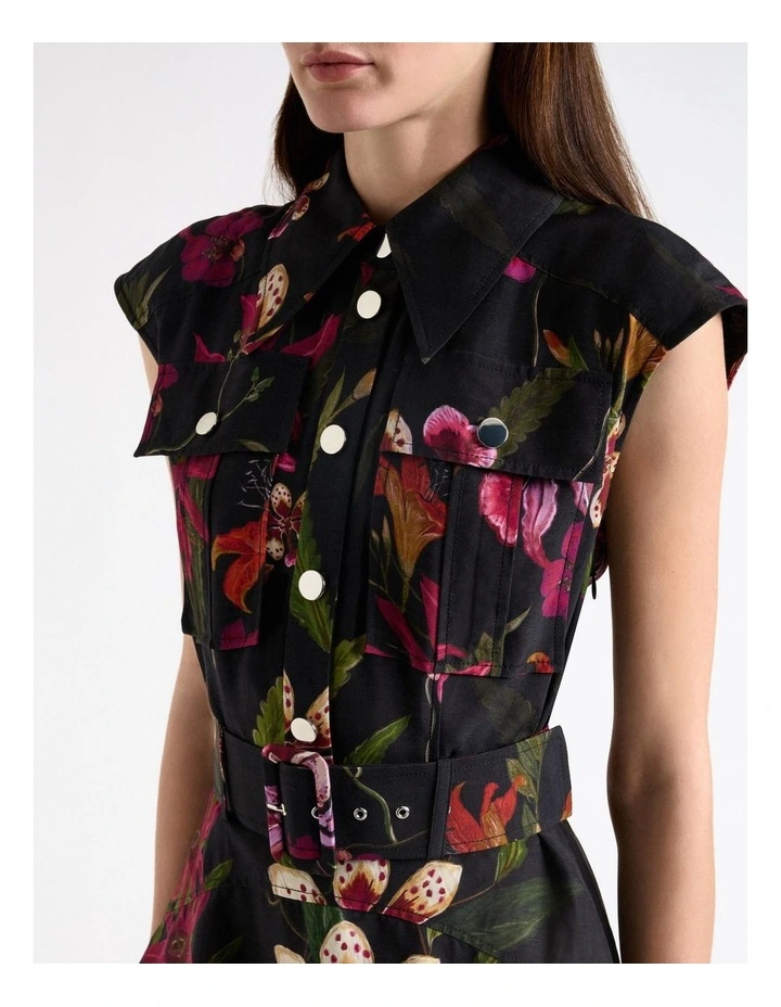 Wild Orchid Flippy Mini Dress image 4