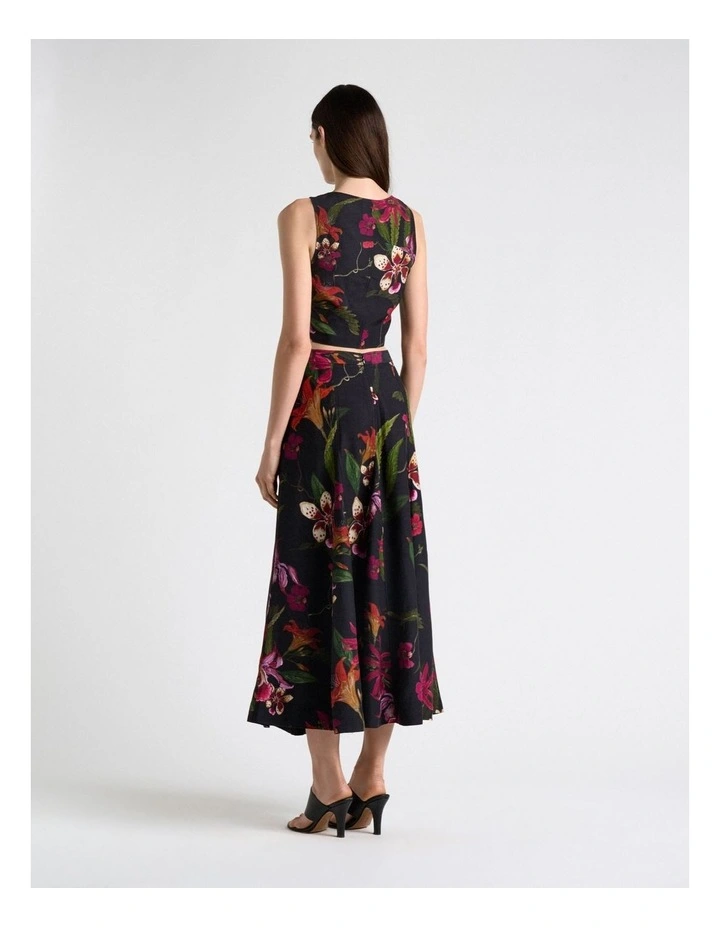 Wild Orchid Zip Bustier image 2