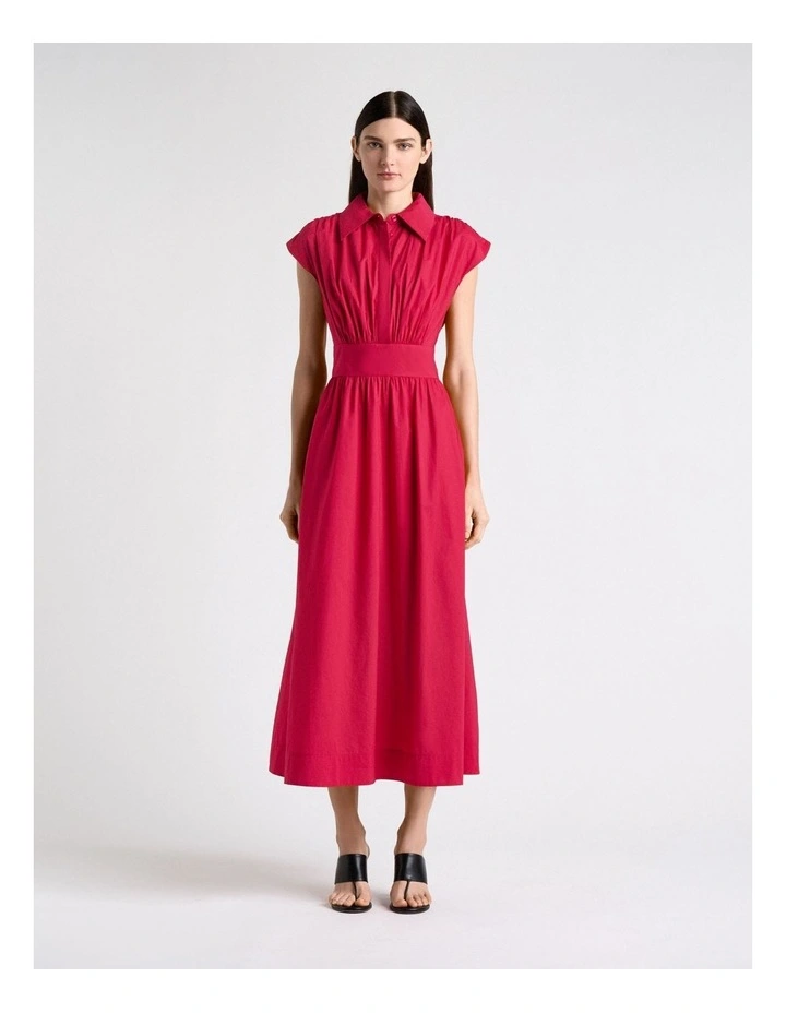 Soft Finish Cotton Shirt Dress image 1