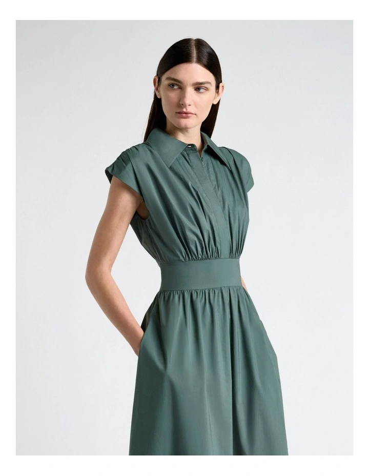 Soft Finish Cotton Shirt Dress image 3