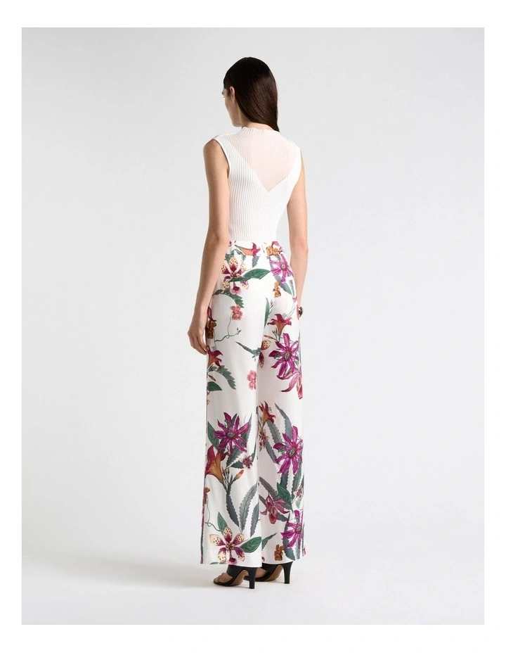 Wild Orchid Twill Wide Leg Pant image 2