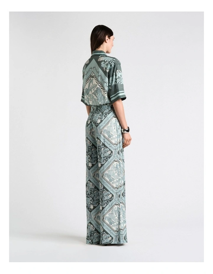 Ornate Tile Wide Leg Pant image 2