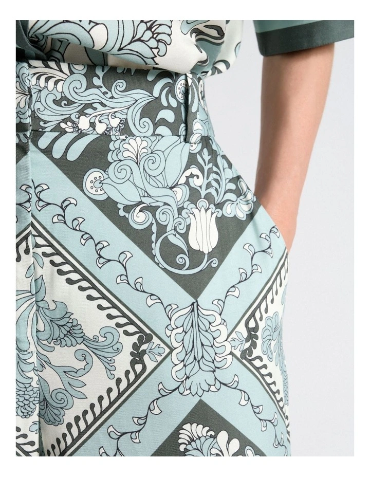 Ornate Tile Wide Leg Pant image 3