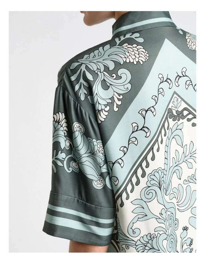 Ornate Tile Short Sleeve Shirt image 4