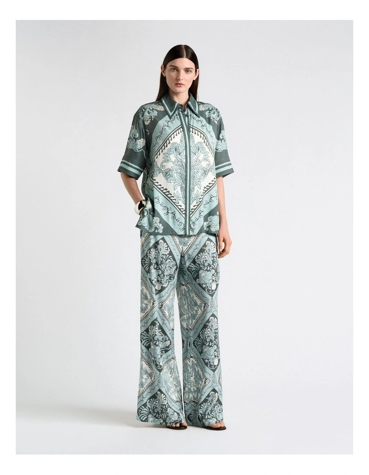 Ornate Tile Short Sleeve Shirt image 5