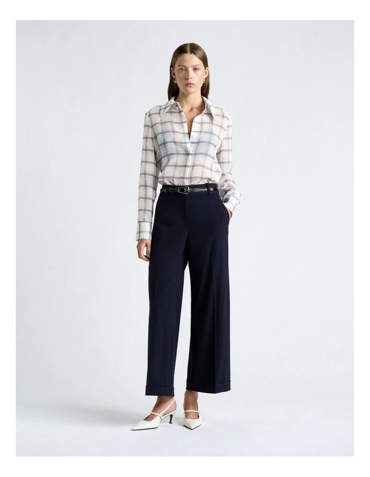 Sheer Check Shirt image 4