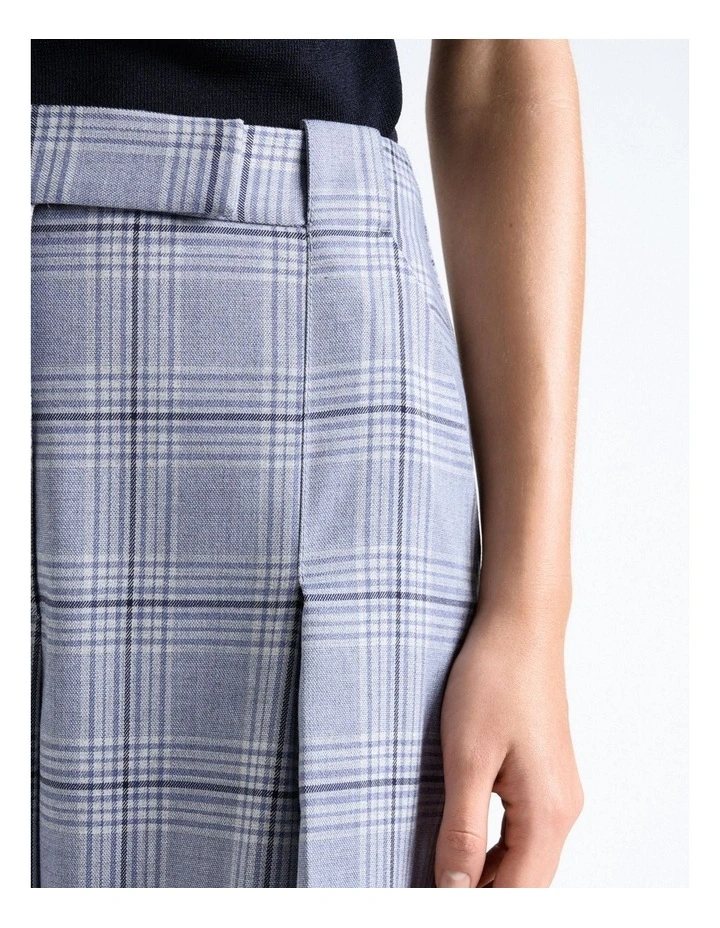 Prince of Wales Check Wide Leg Pant image 3