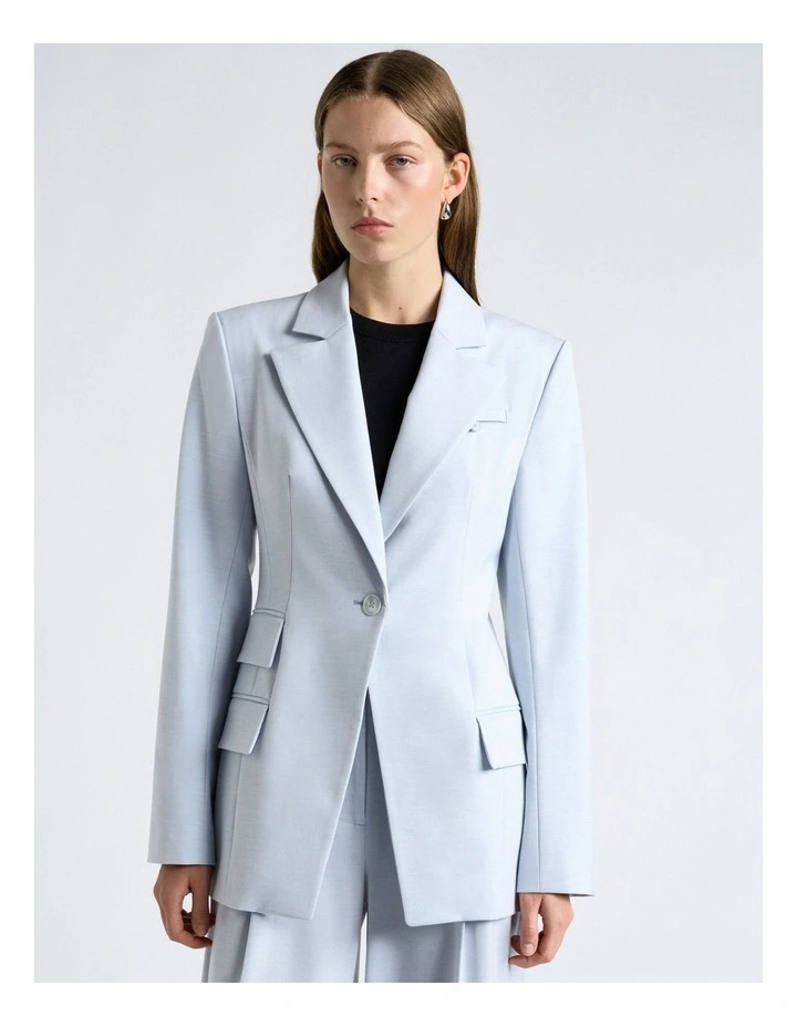 Melange Suiting Hourglass blazer image 1