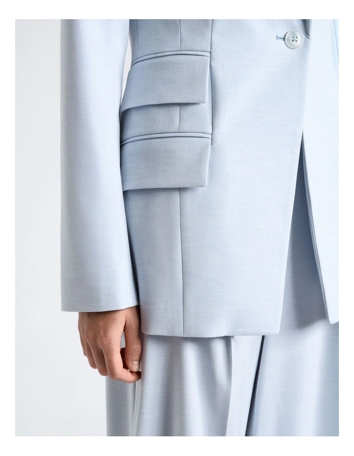 Melange Suiting Hourglass blazer image 3