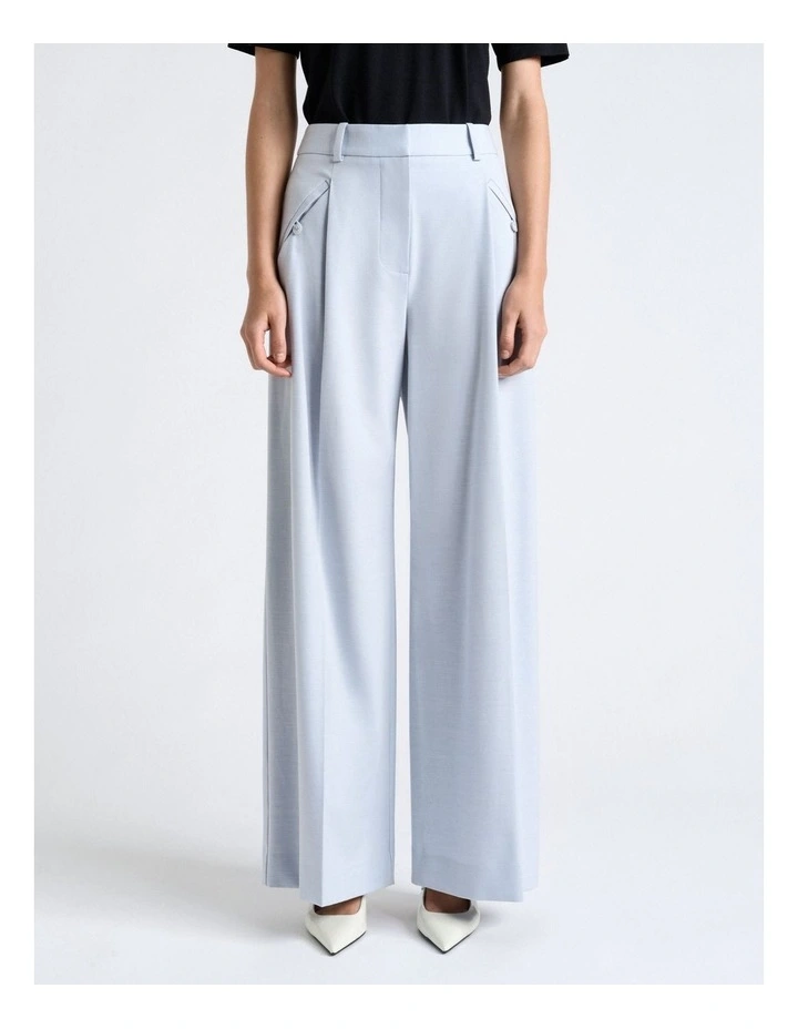 Melange Suiting Wide Leg Pant image 1