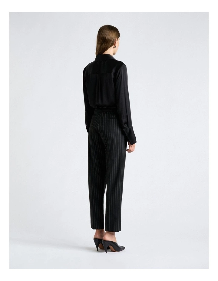 Pinstripe Tapered Leg Pant image 2