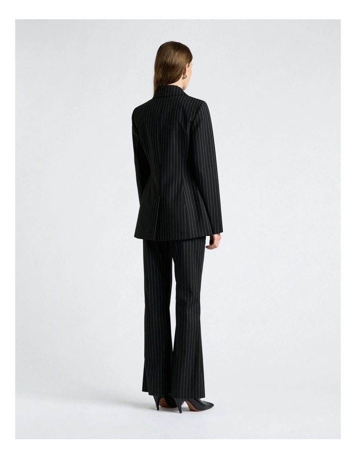 Pinstripe Hourglass Blazer image 2