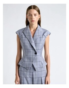 Prince of Wales Check Waistcoat