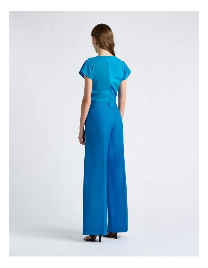 Lustre Linen Blend Wide Leg Pant image 2