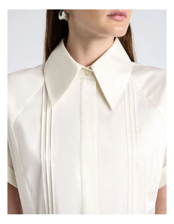 Cotton Pintuck Top image 3