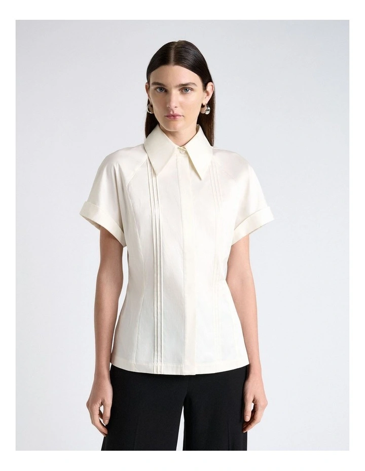 Cotton Pintuck Top image 5