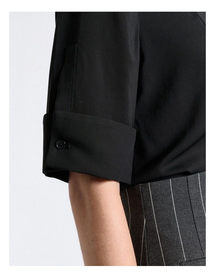 Stretch Viscose Fitted Shirt image 3