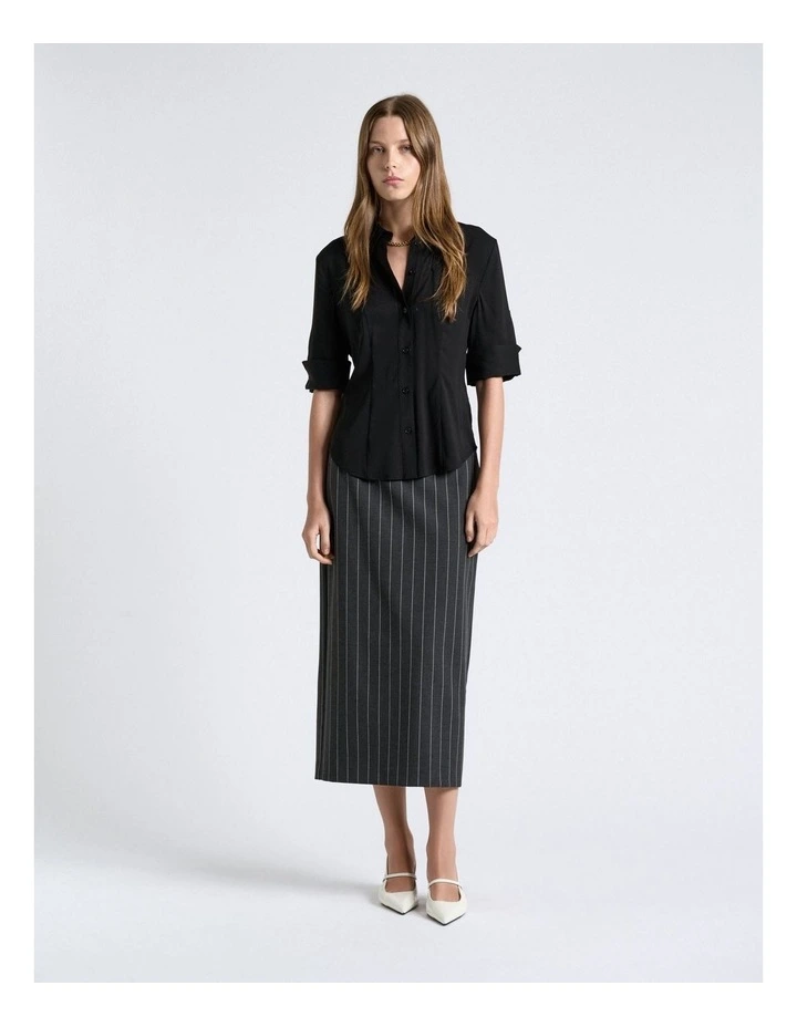 Stretch Viscose Fitted Shirt image 4