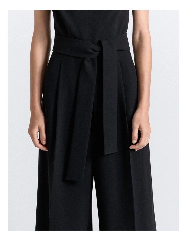 Crepe Cowl Neck Jumpsuit image 4