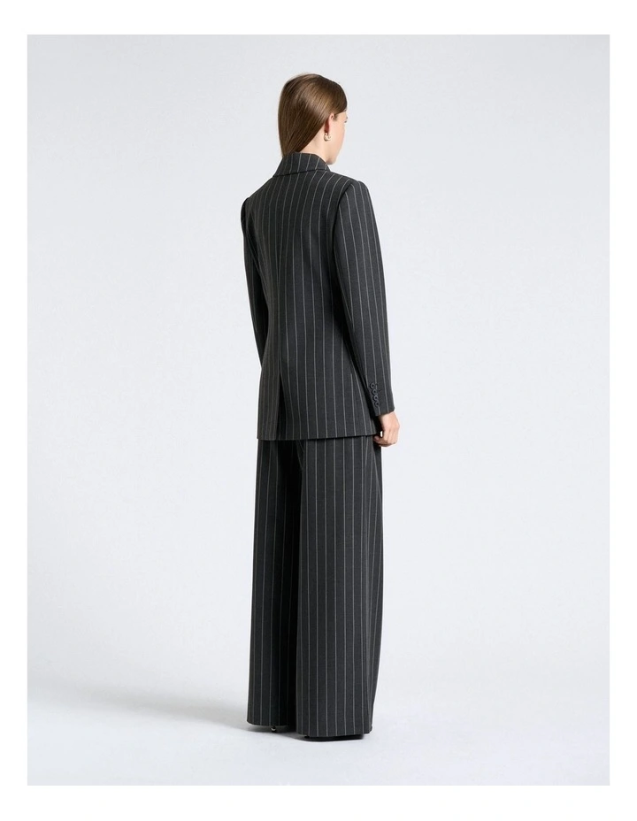 Pinstripe Hourglass Blazer image 2