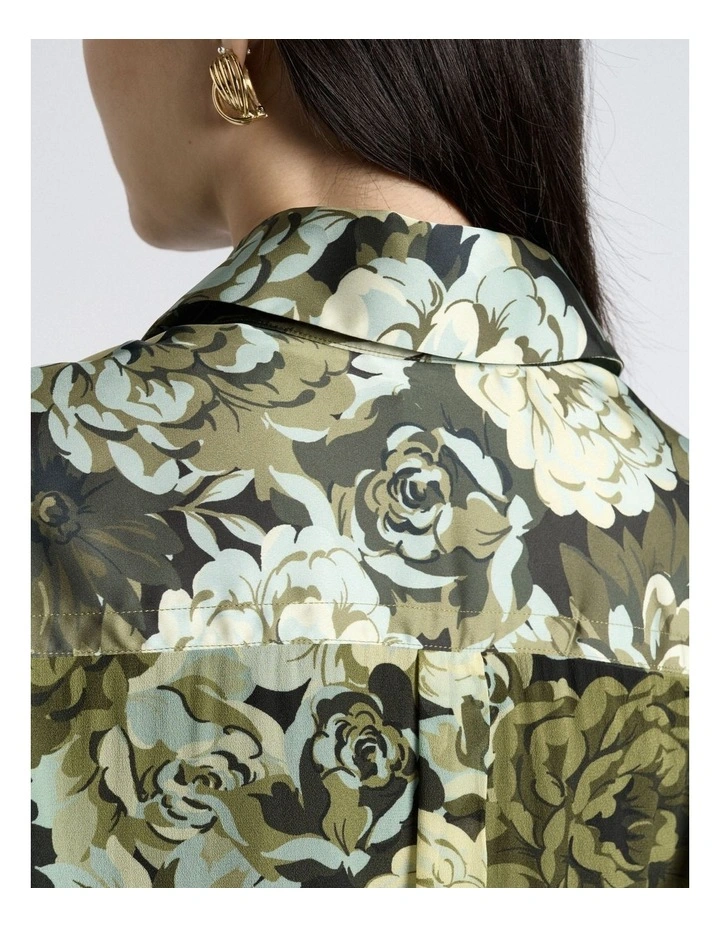 Olympia Floral Shirt in Multi image 4