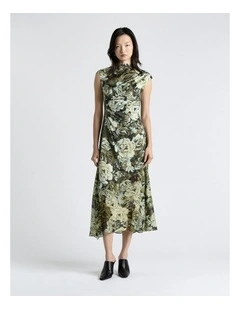 Olympia Floral Midi Dress