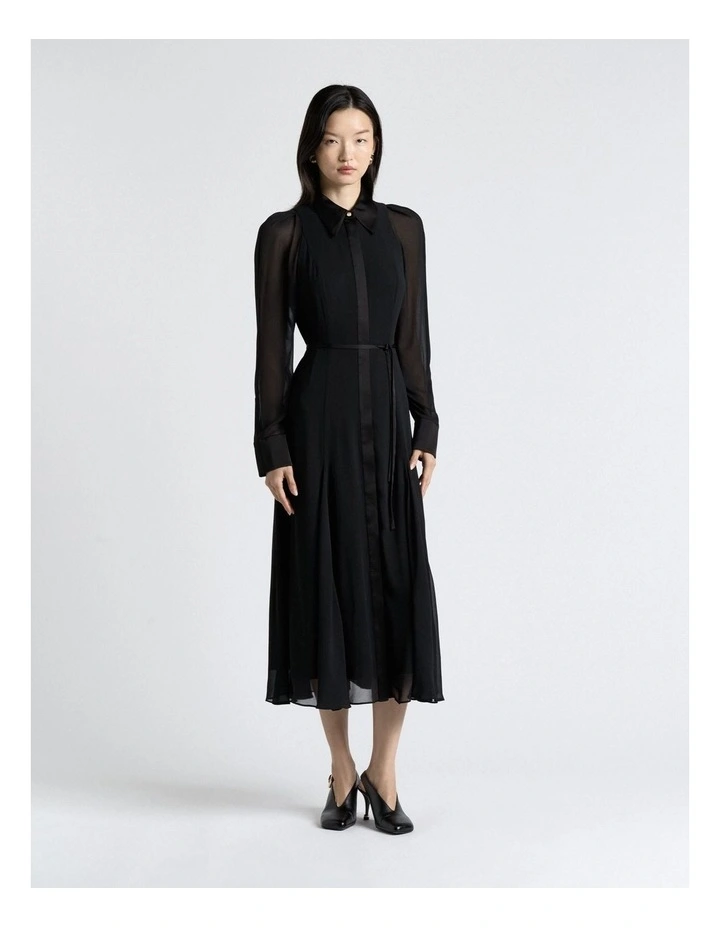 Yoryu Georgette Shirt Dress image 1