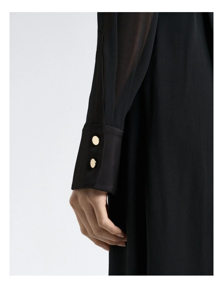 Yoryu Georgette Shirt Dress image 5