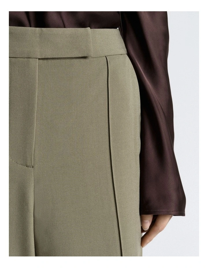 Moss Melange Suiting Straight Leg Pant image 3