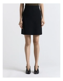 Milano Mini Skirt in Black